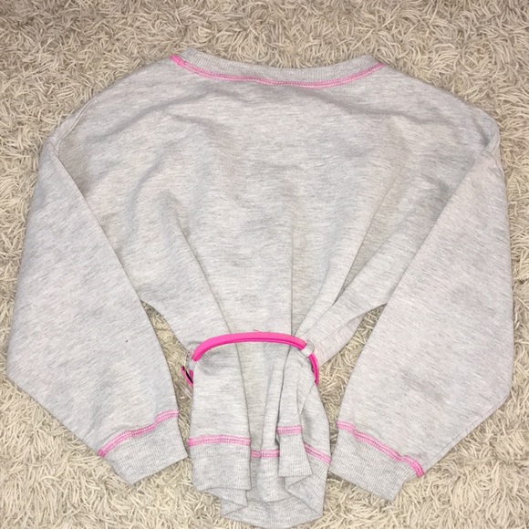 Beautees Colored Heart Design Sweater w/Belt - Picture 3 of 6